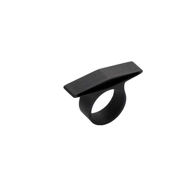 Ring r4 black matte anodized